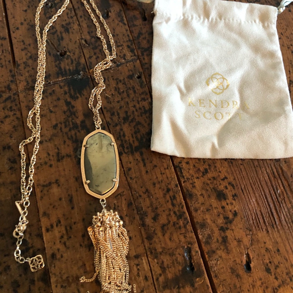 Kendra Scott Pyrite/Rose Gold Rayne